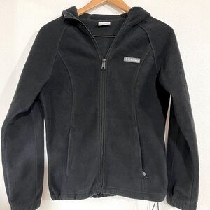 Columbia fleece hoodie size XS black